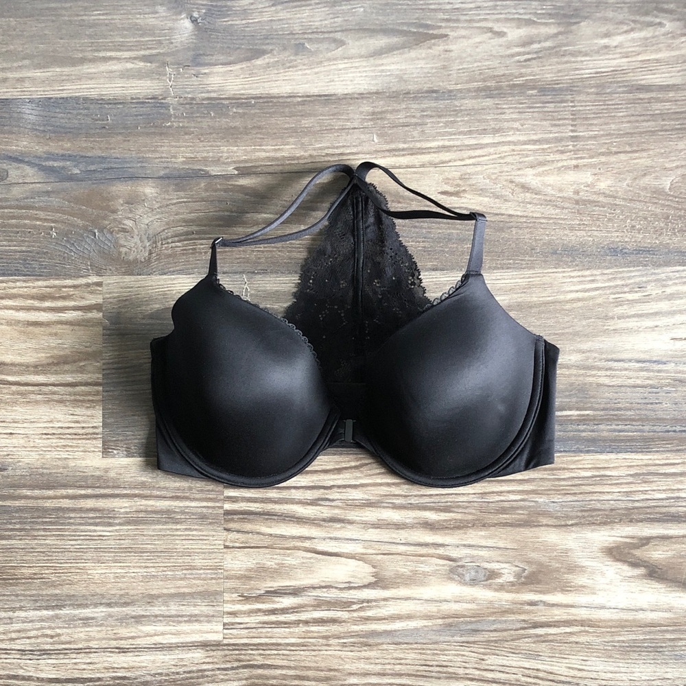 New Victoria’s Secret Body By Victoria Lined Demi Bra Front Closure Racerback